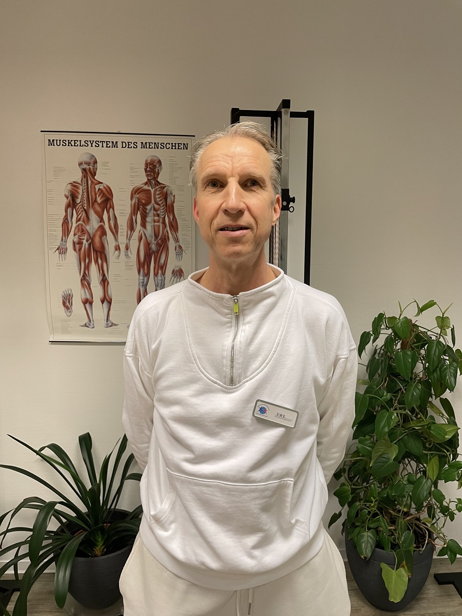 Porträt von Uwe, Physiotherapeut